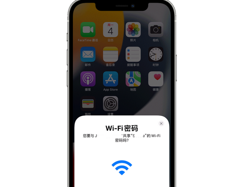 蒲县苹果15维修店分享iPhone15如何共享Wi-Fi密码 